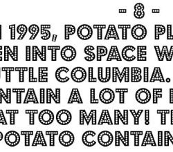 Potato trivia questions and answers