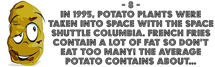 Potato trivia questions and answers