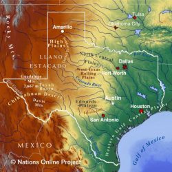 Mountains and basins region of texas major cities